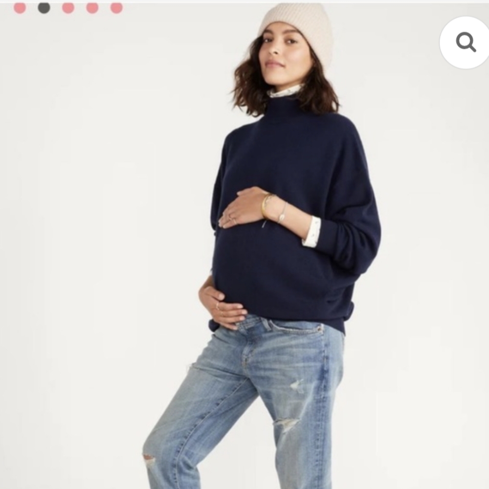 Hatch Maternity 100% Cashmere Estella Sweater